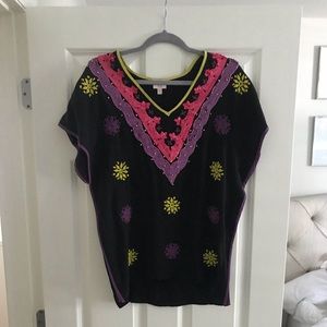 Tracy Reese silk tunic top